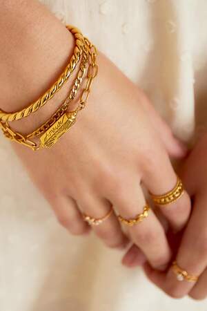 Armband Anhänger Amour Silber Edelstahl h5 Bild2