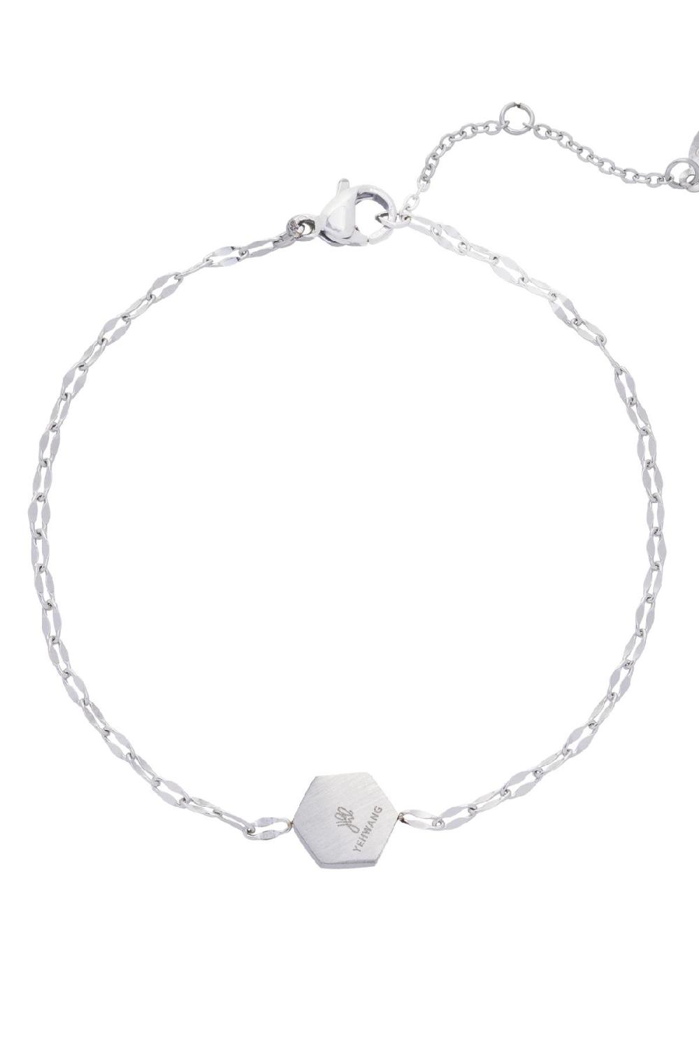 Bracelet The Wolf Plata Acero Inoxidable Imagen2