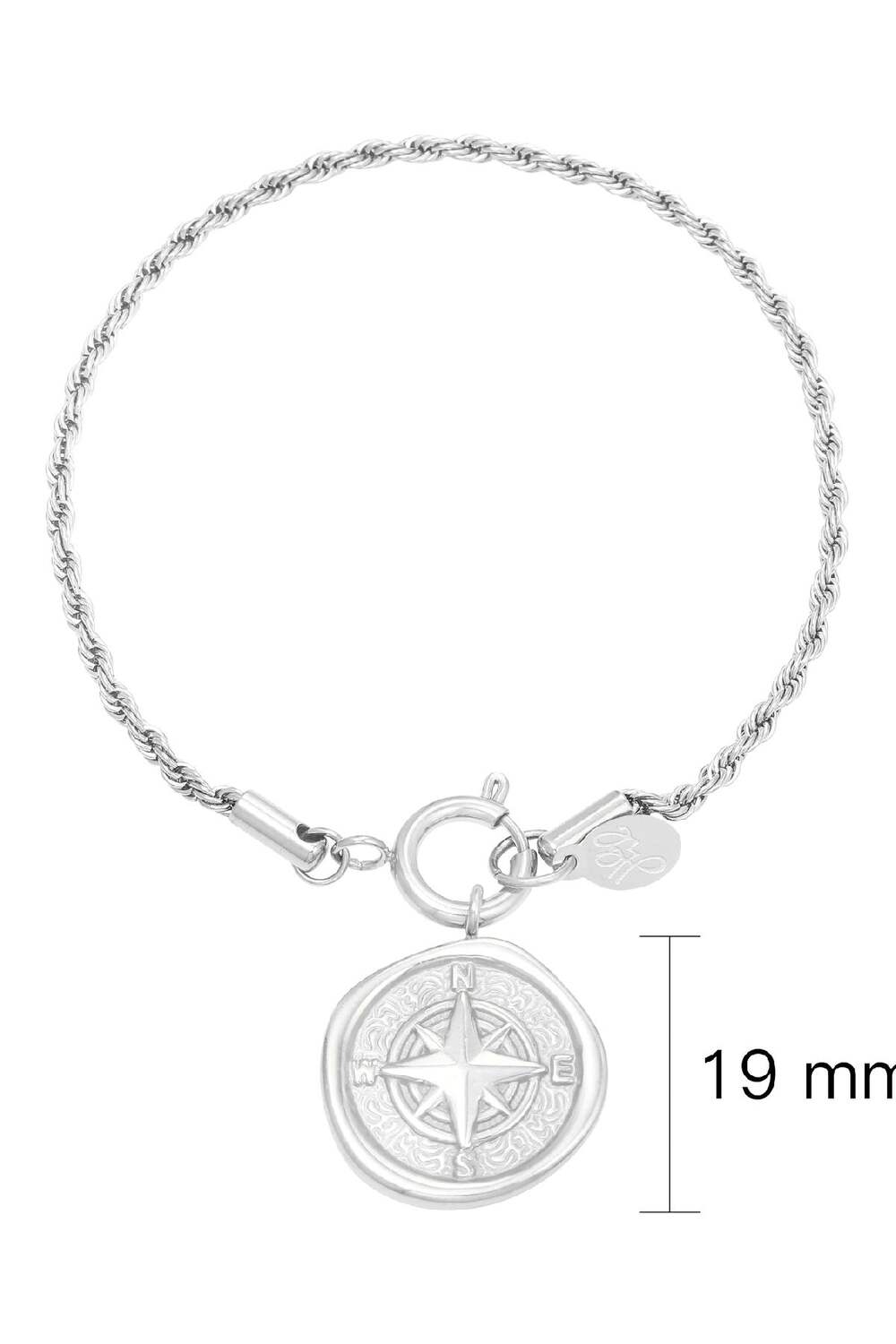 Pulserat Compass Plata Acero inoxidable h5Imagen2