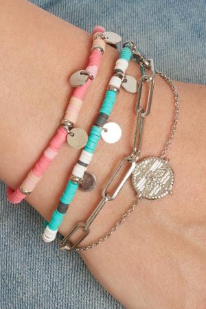 Armband Thick And Thin - Aztec Tribe Silber Edelstahl h5 Bild3