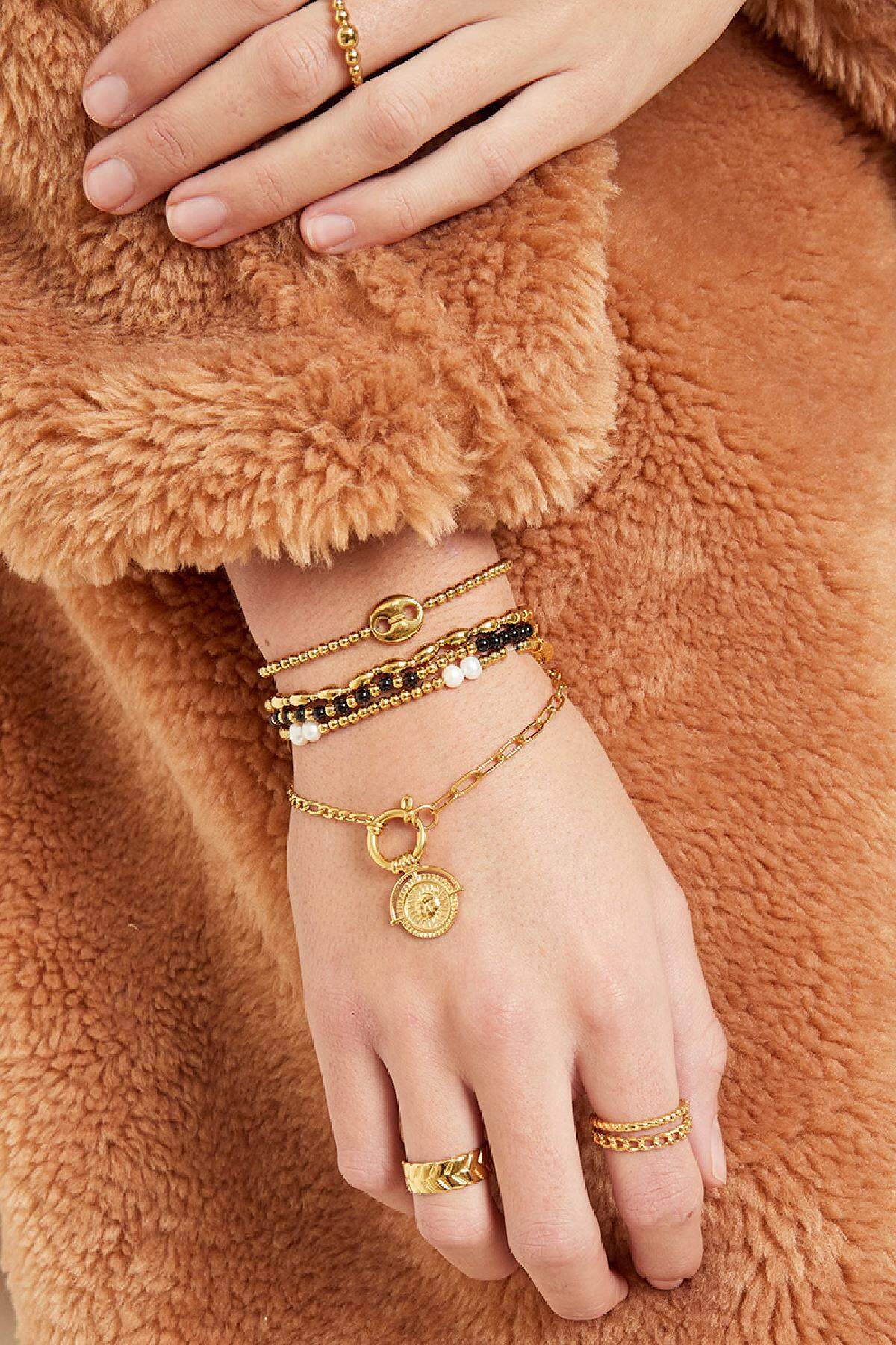 Armband Selena Silber Edelstahl h5 Bild2