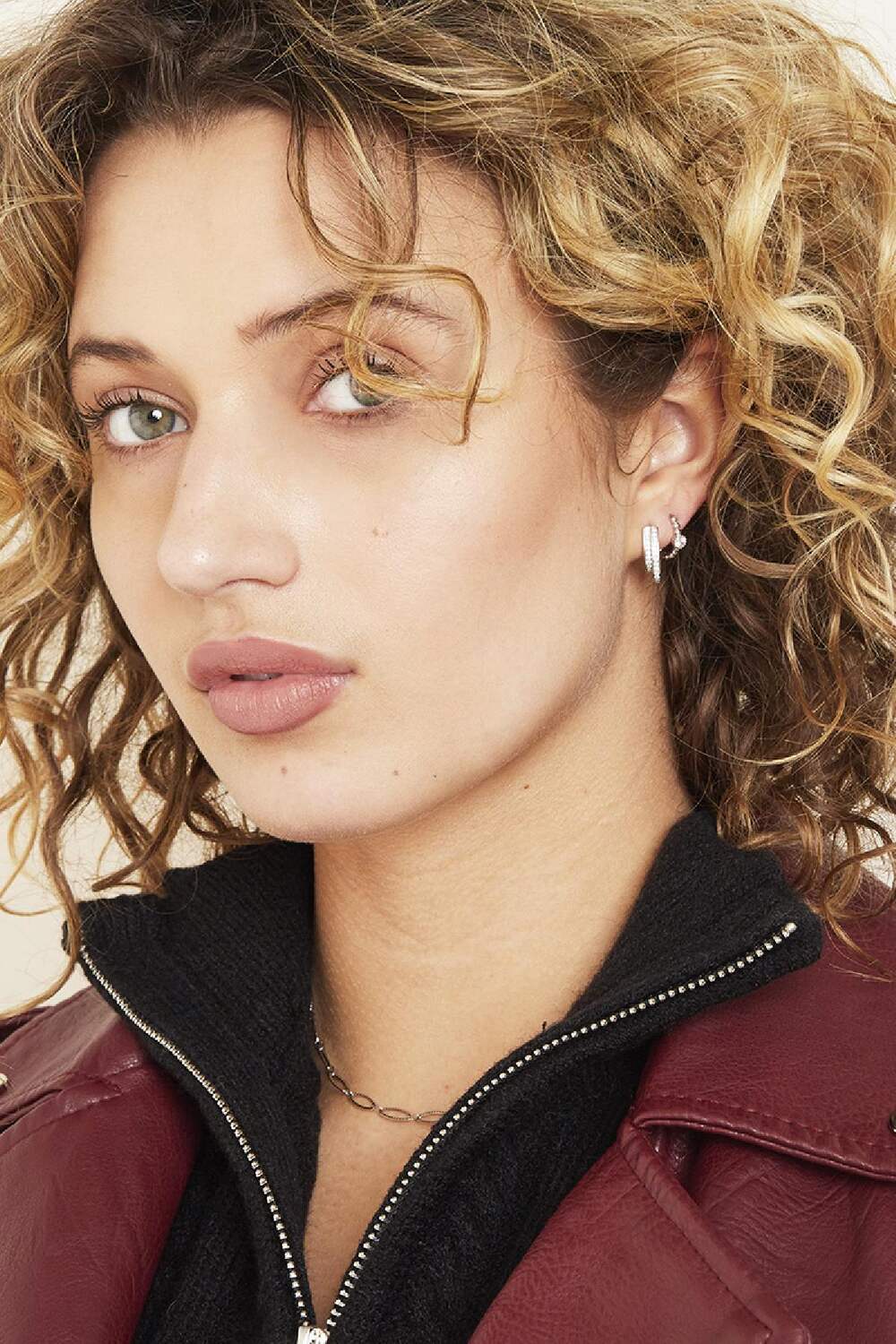 Boucles d'oreilles Seda Argenté Cuivré h5Image3