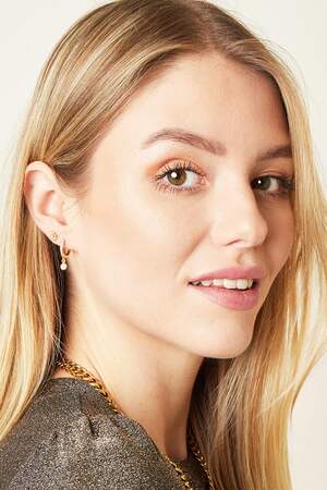 Piercing Flowerish Goldfarbe Kupfer h5 Bild3