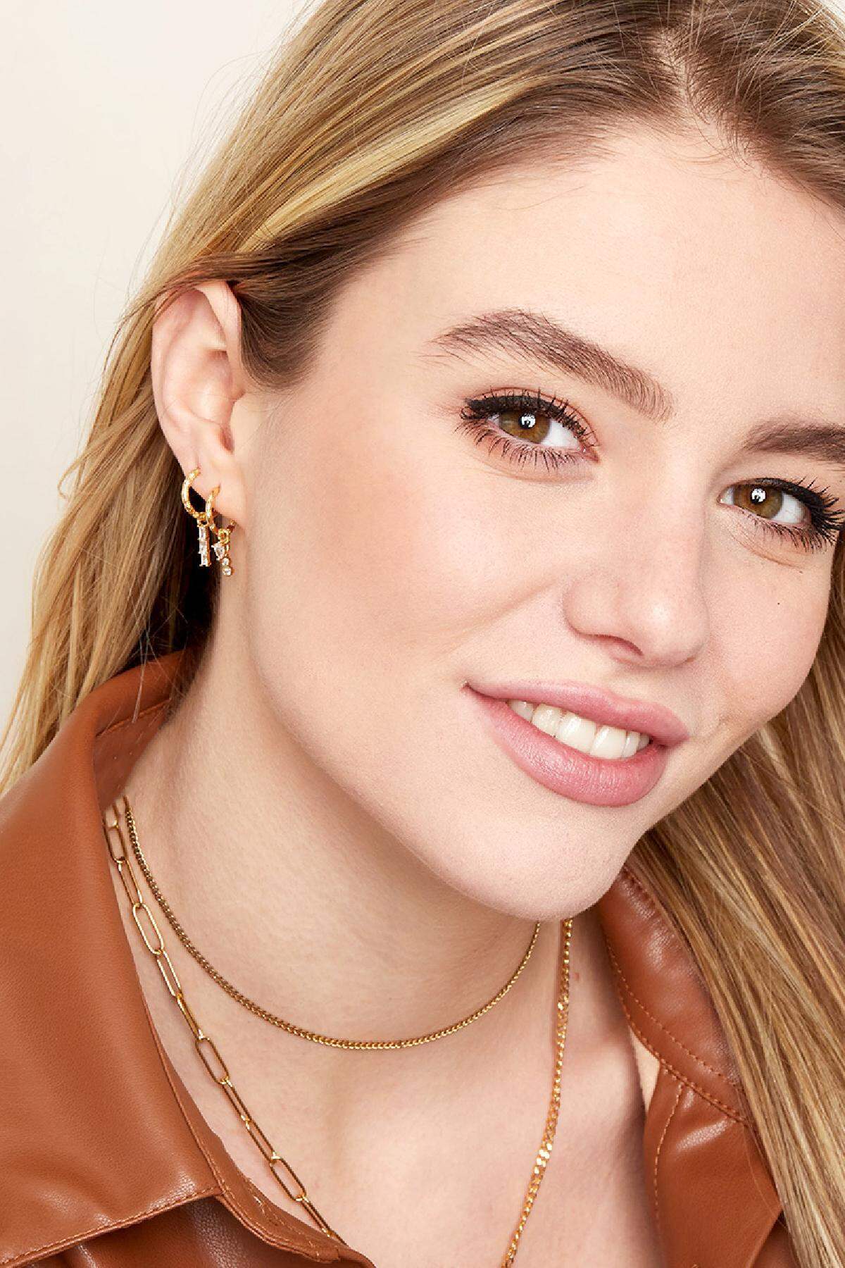 Ohrringe Britta Grün Kupfer h5 Bild3