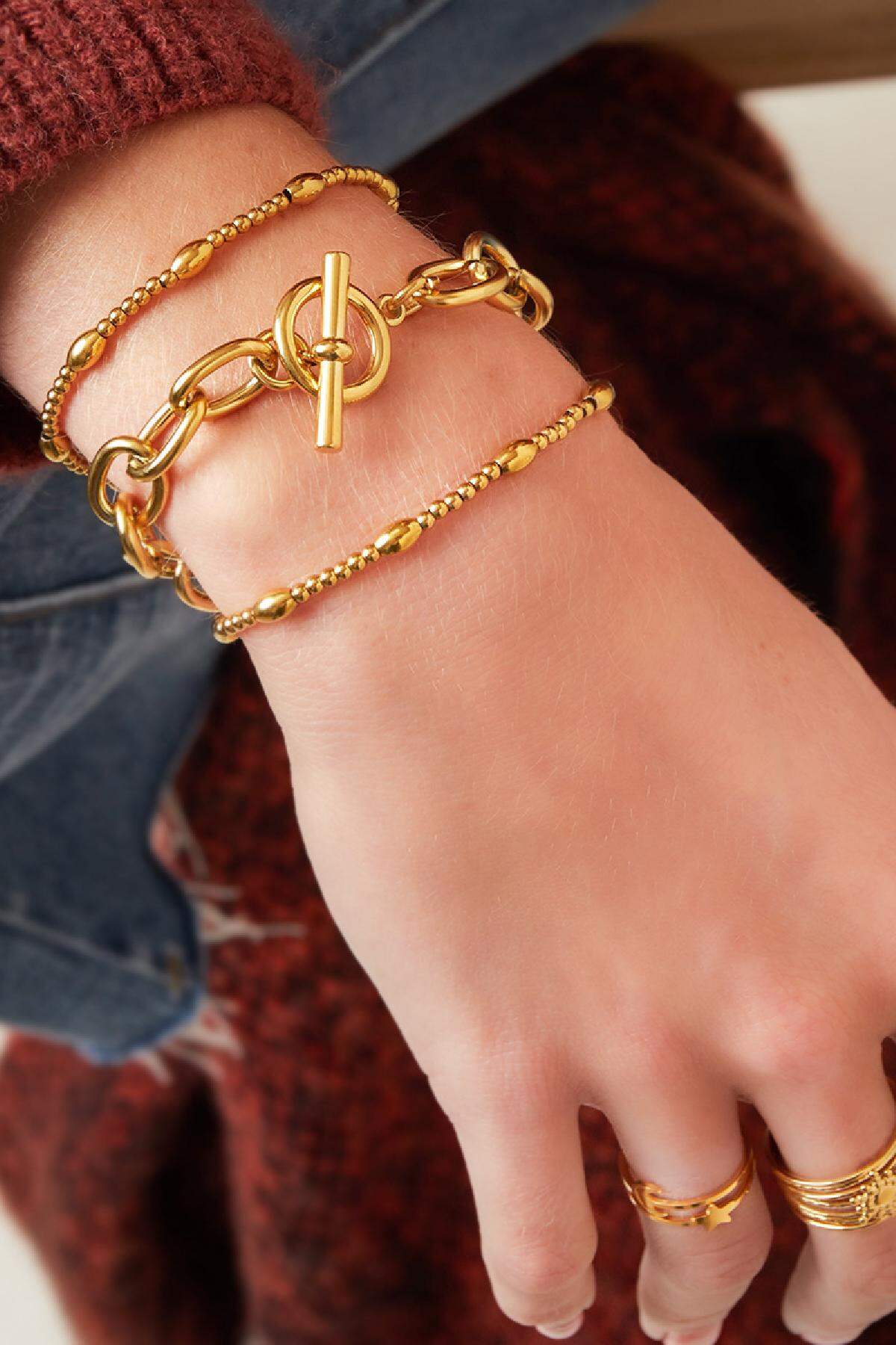 pulsera de acero inoxidable  h5 Imagen2