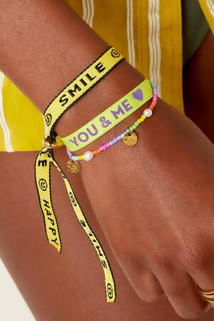 Two bracelet set - You & Me Multi Polyester h5 Picture3