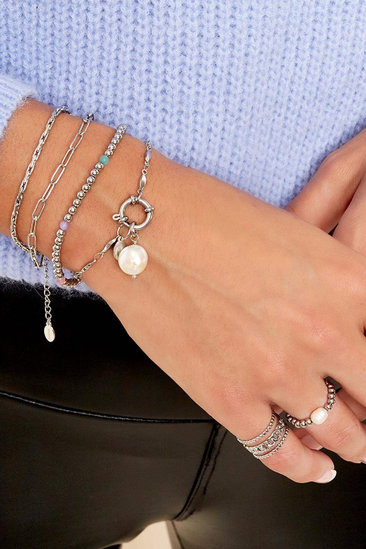 double stainless steel bracelet  2