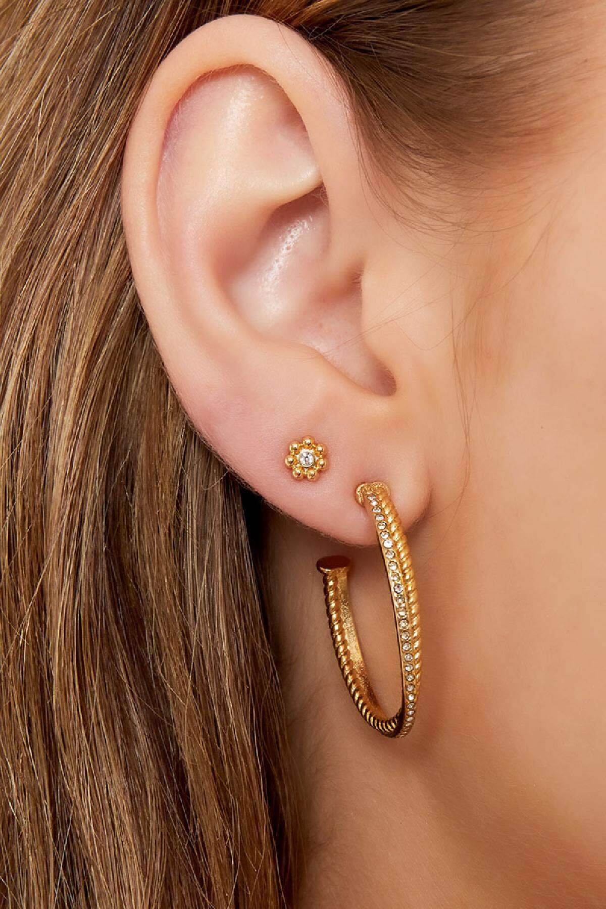 twisted stainless steel earrings  Picture3