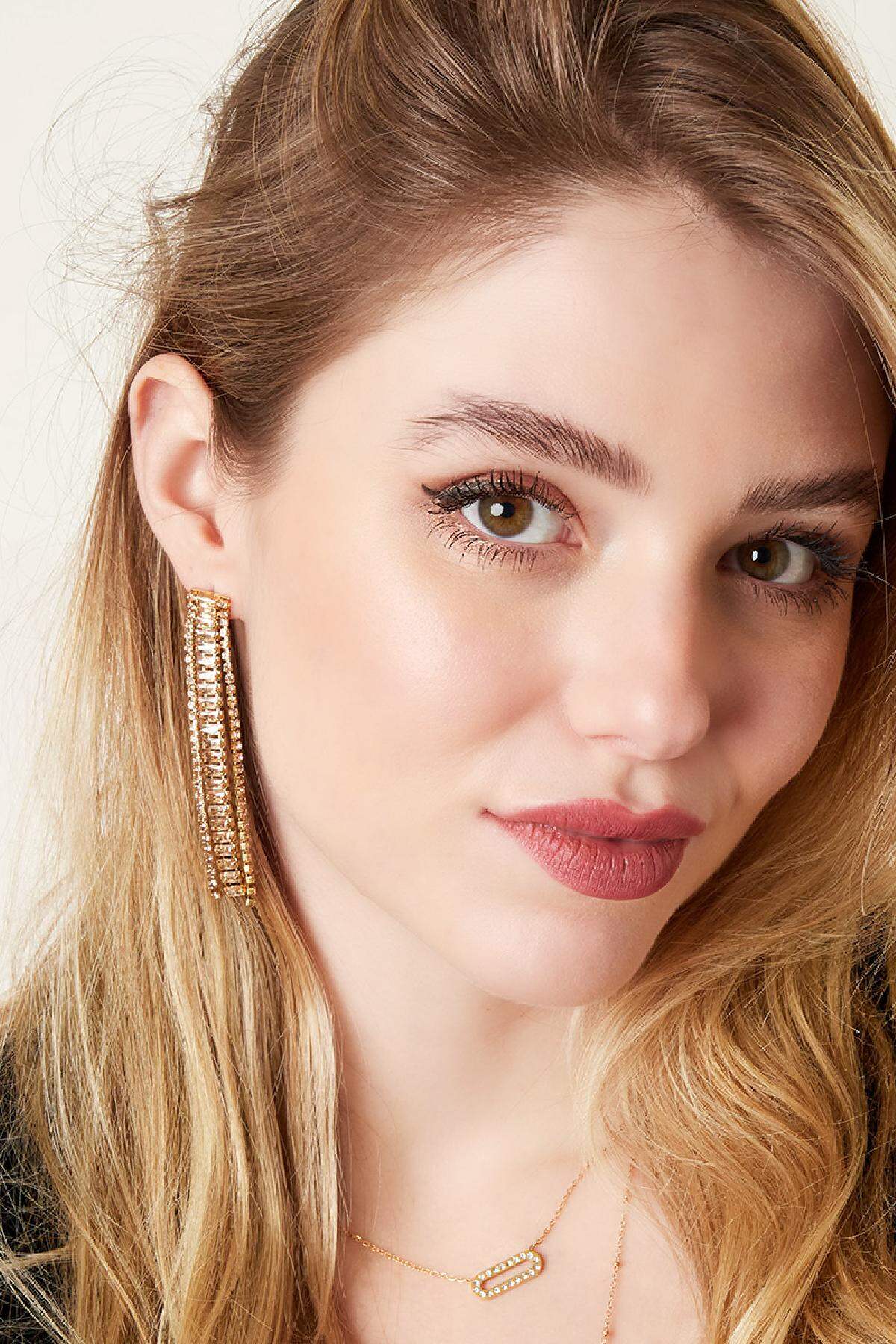 stainless steel earrings shimmer 