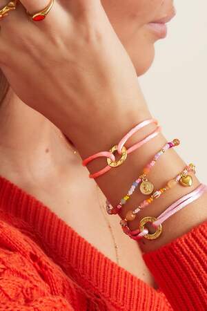Beaded bracelet Rose Natural stones h5 Picture2
