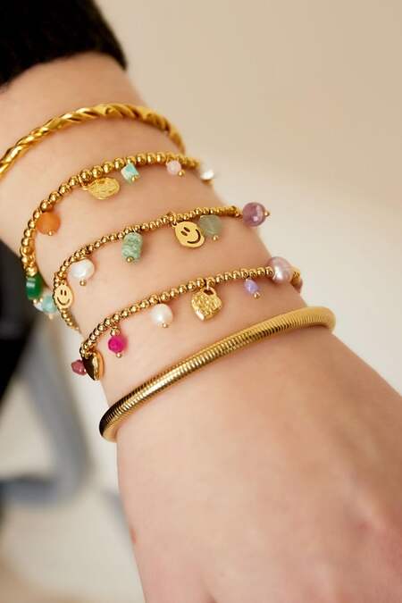 Armbandperlen aus Edelstahl 2