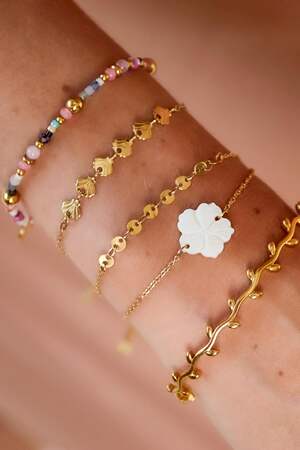 Bracciale Fiore - Collezione Beach Gold Stainless Steel h5 Immagine2