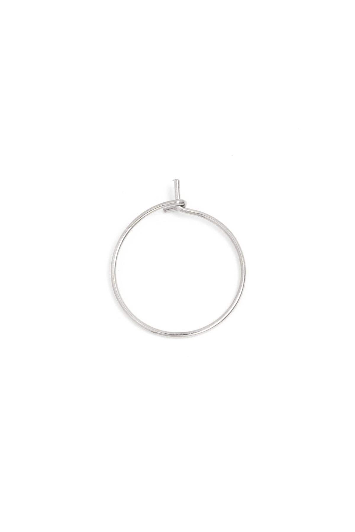 Creolen set Hoop model 2 Zilver Stainless Steel