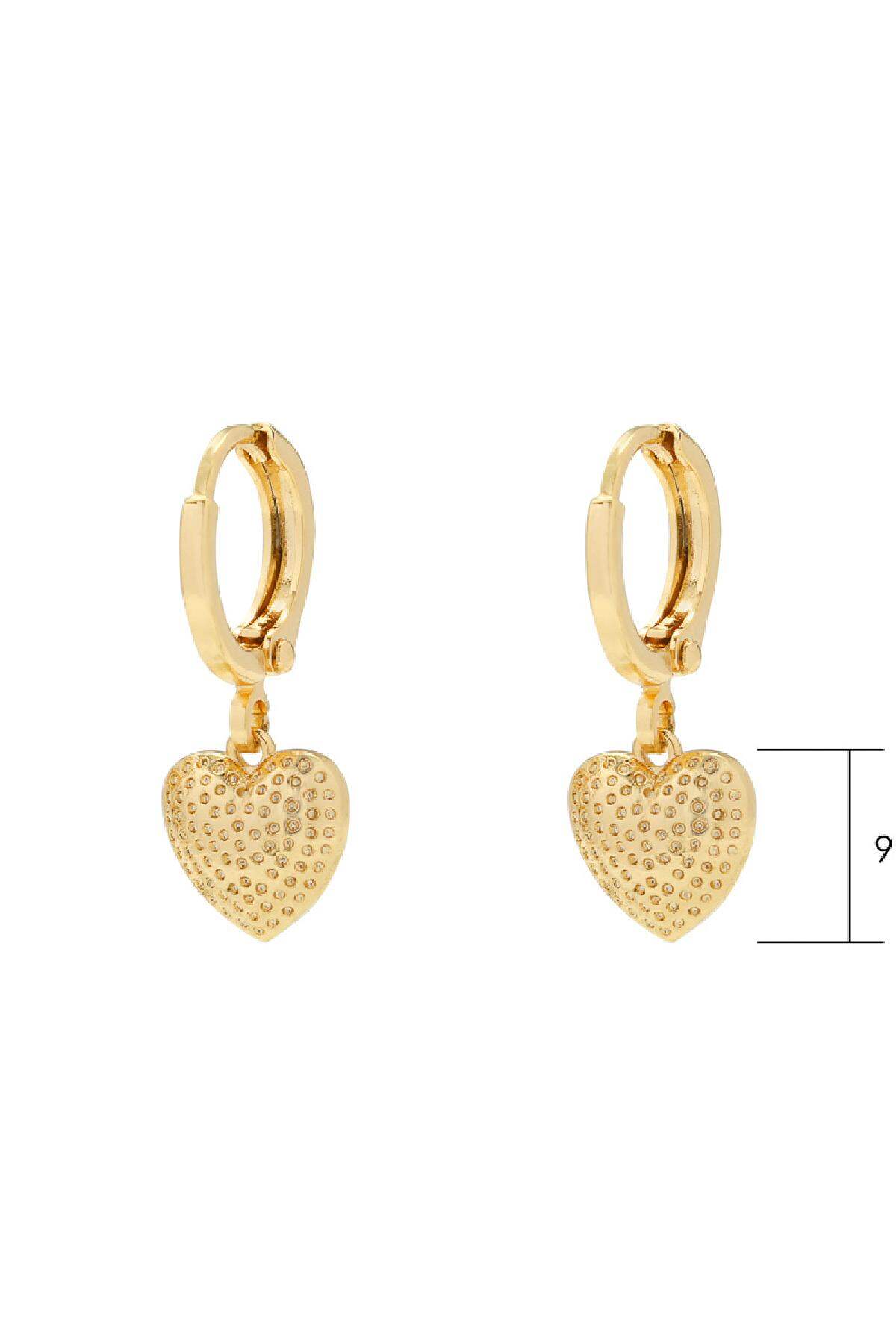 Orecchini Amore Infinito Gold Copper h5 Immagine2