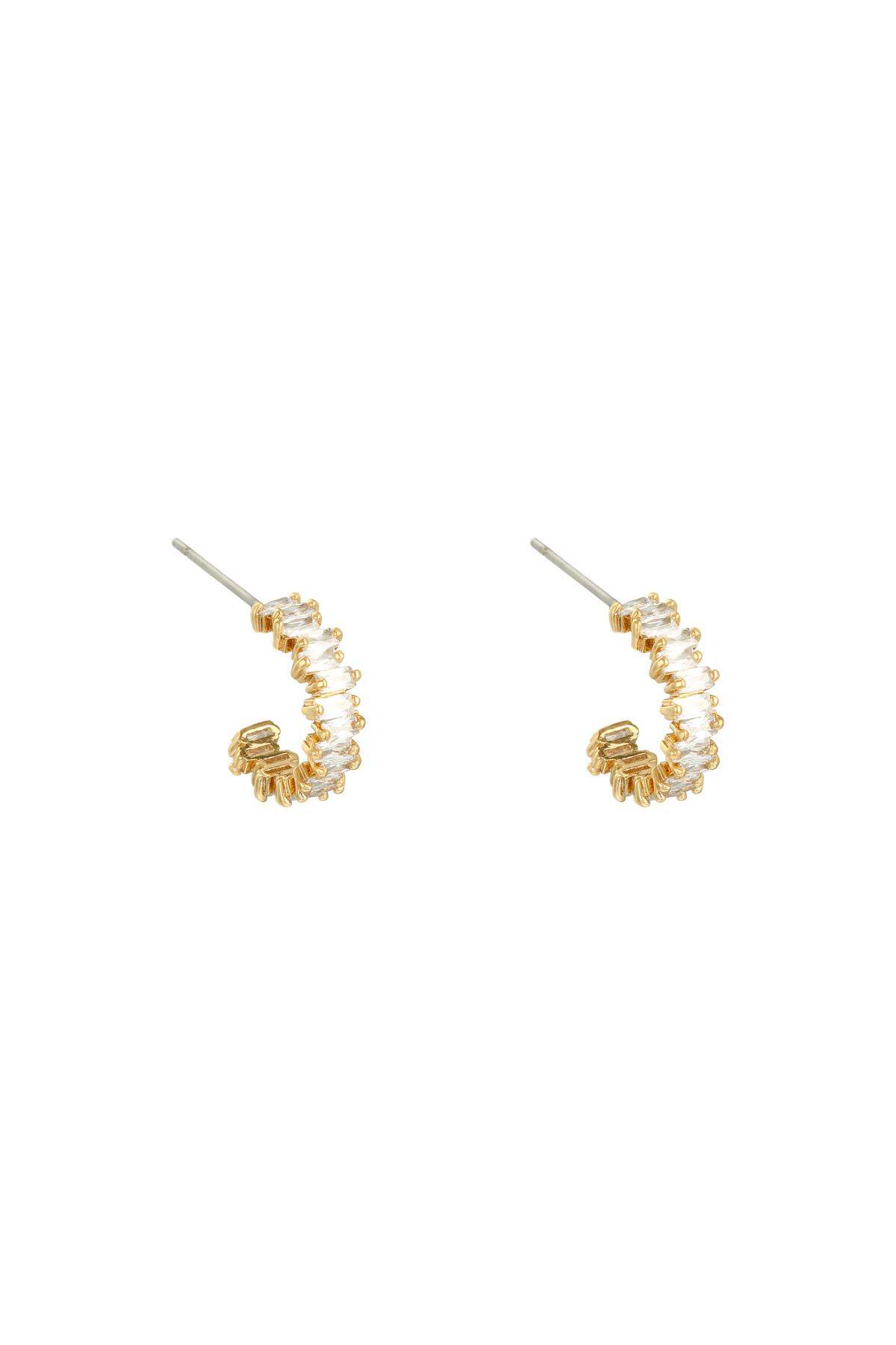 Orecchini In Stile Gold Copper 2