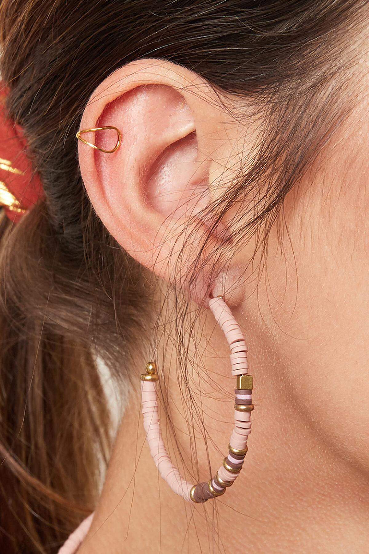 Earcuff Sinta Silver Color Stainless Steel h5Picture2