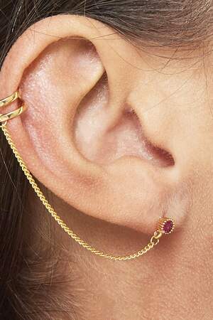 Catena Earcuff Red Copper h5 Immagine2