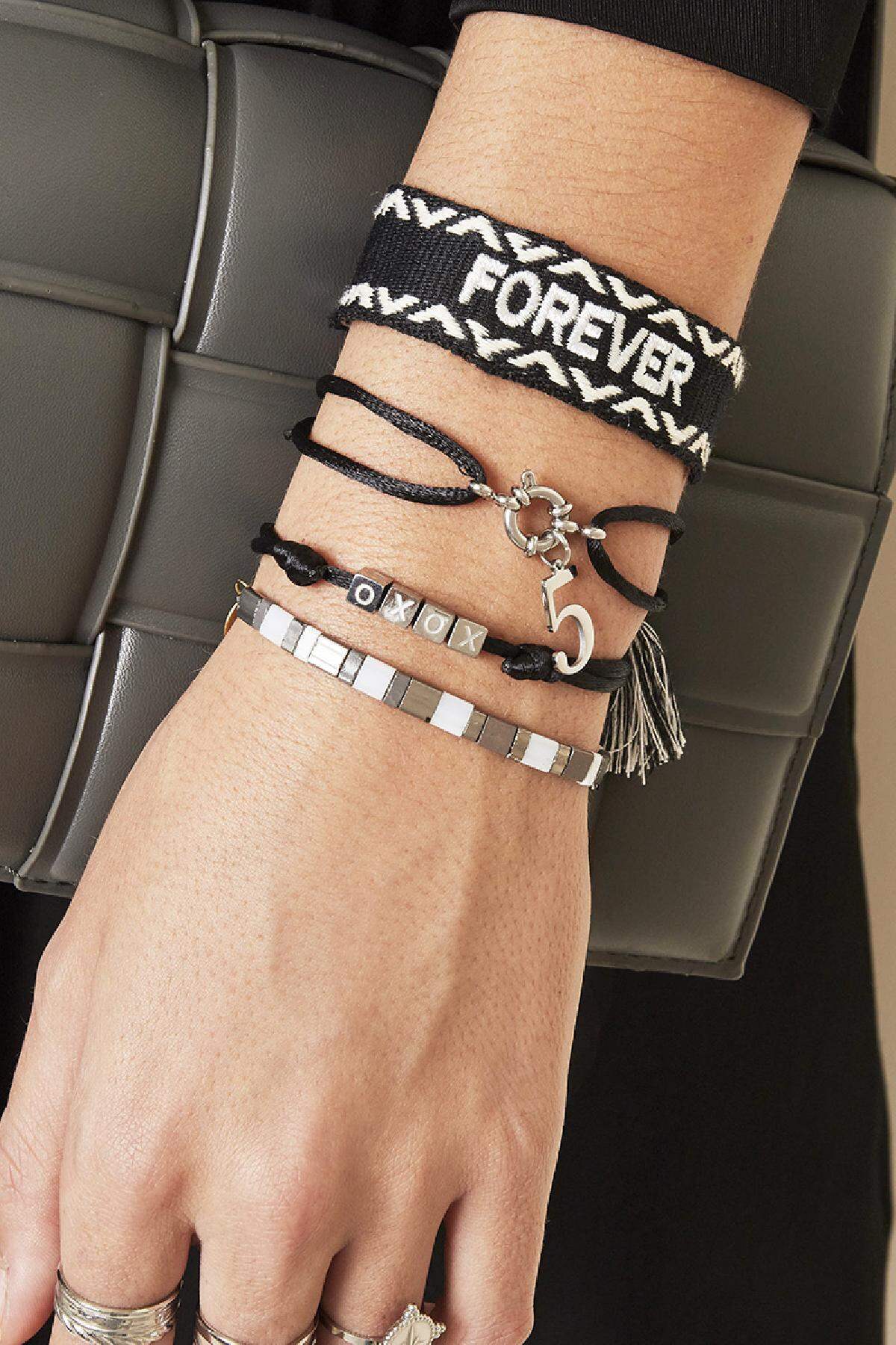 Pulsera Woven Forever Verde Poliéster One size h5 Imagen2