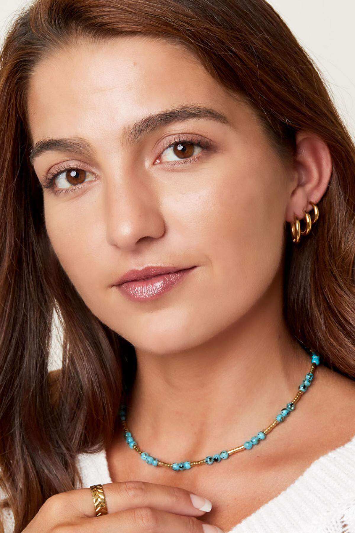 Ensemble de 3 boucles d'oreilles créoles Image3