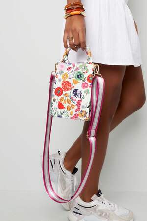 Handbag flowers small Multi Polyester h5 Picture2