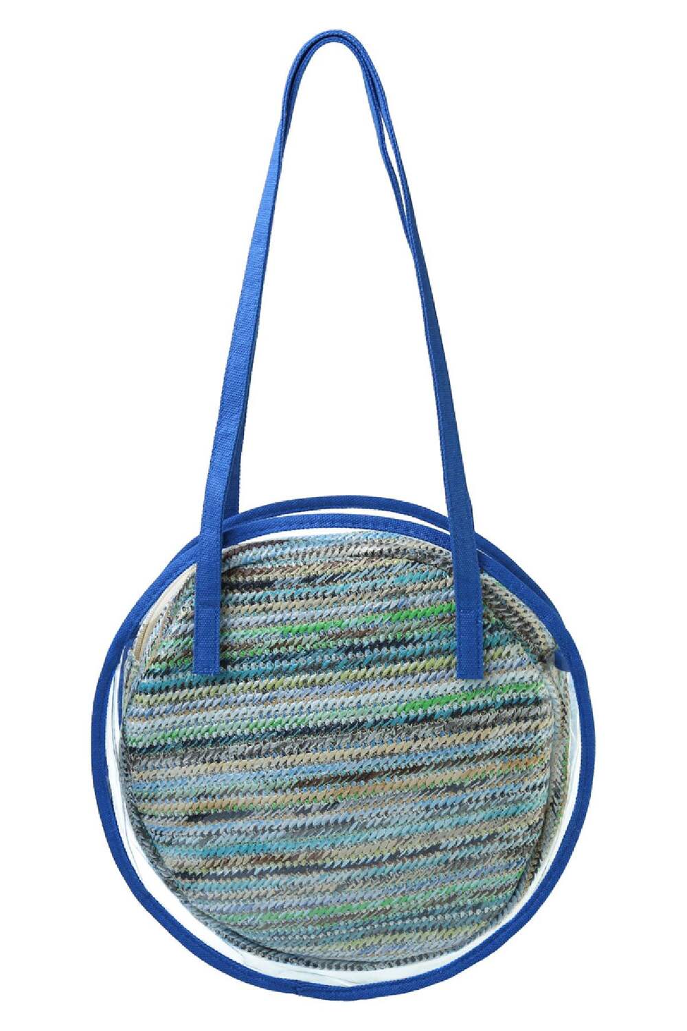 Borsa Luna Piena Blue PVC h5Immagine2