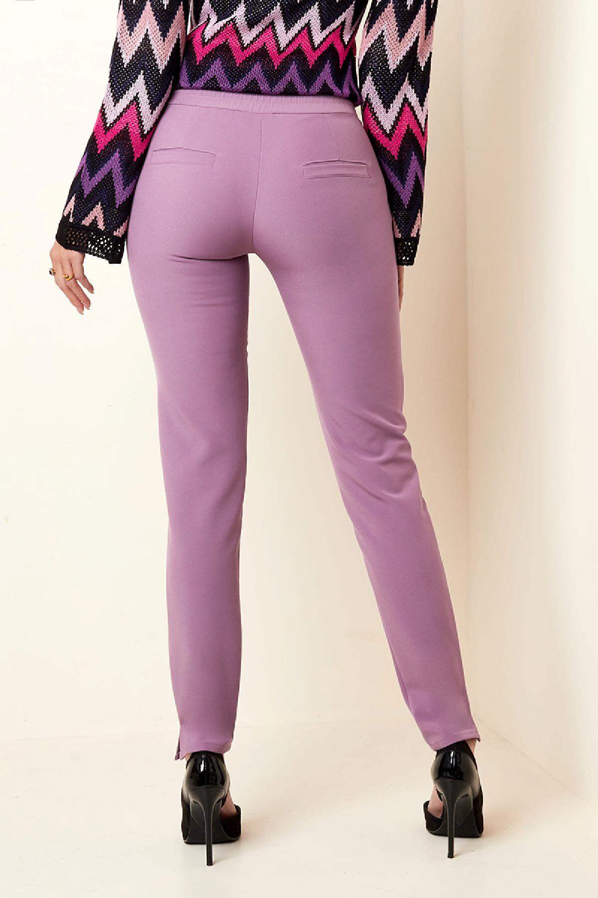 Polyester Damen Leggings Slim Fit Hohe Elastizität h5 Bild7