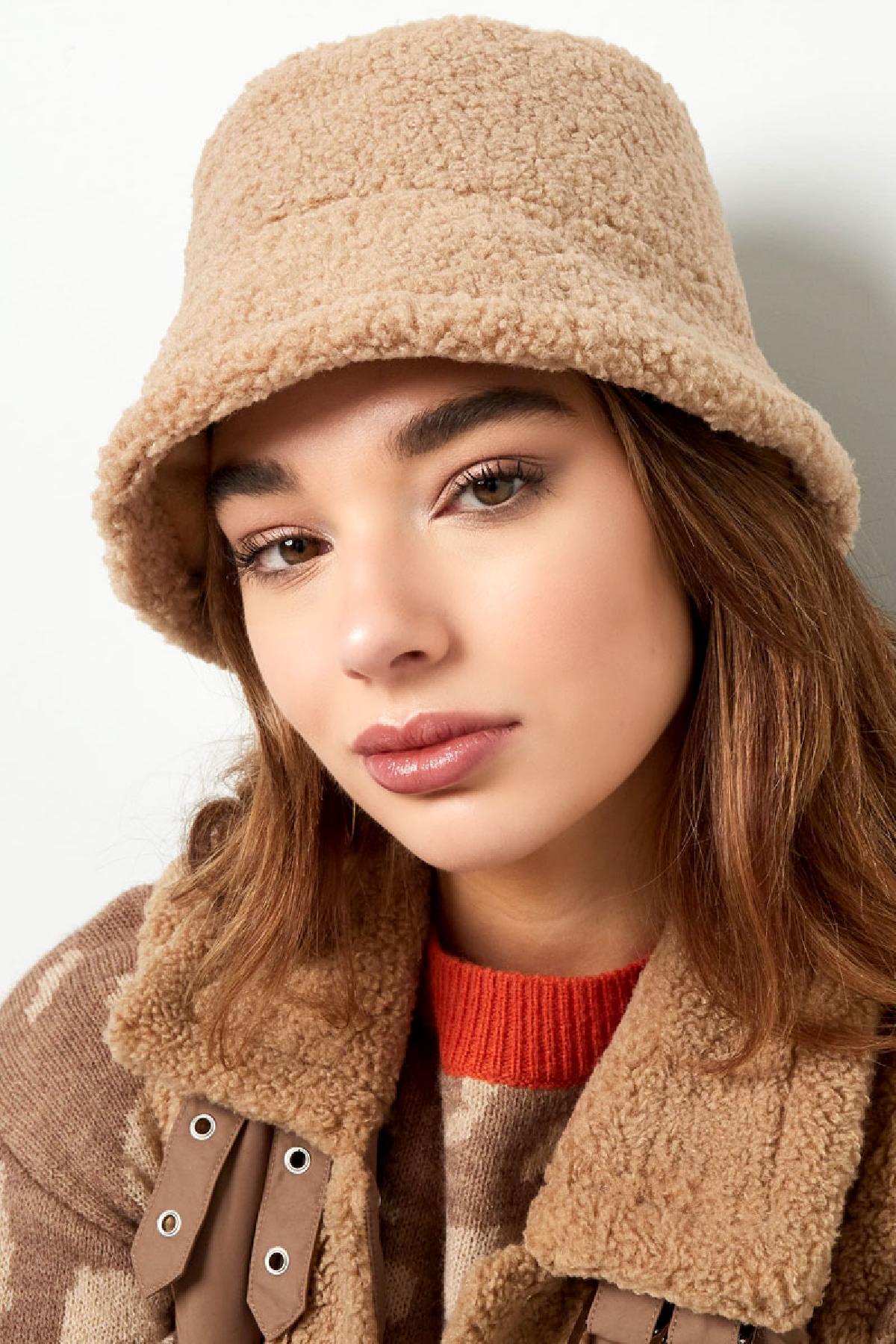 Groothandel Bucket Hat Dubbelzijdig Zwart Polyester Unisex Hoed voor Volwassenen Set van 1, foto 6 van 6