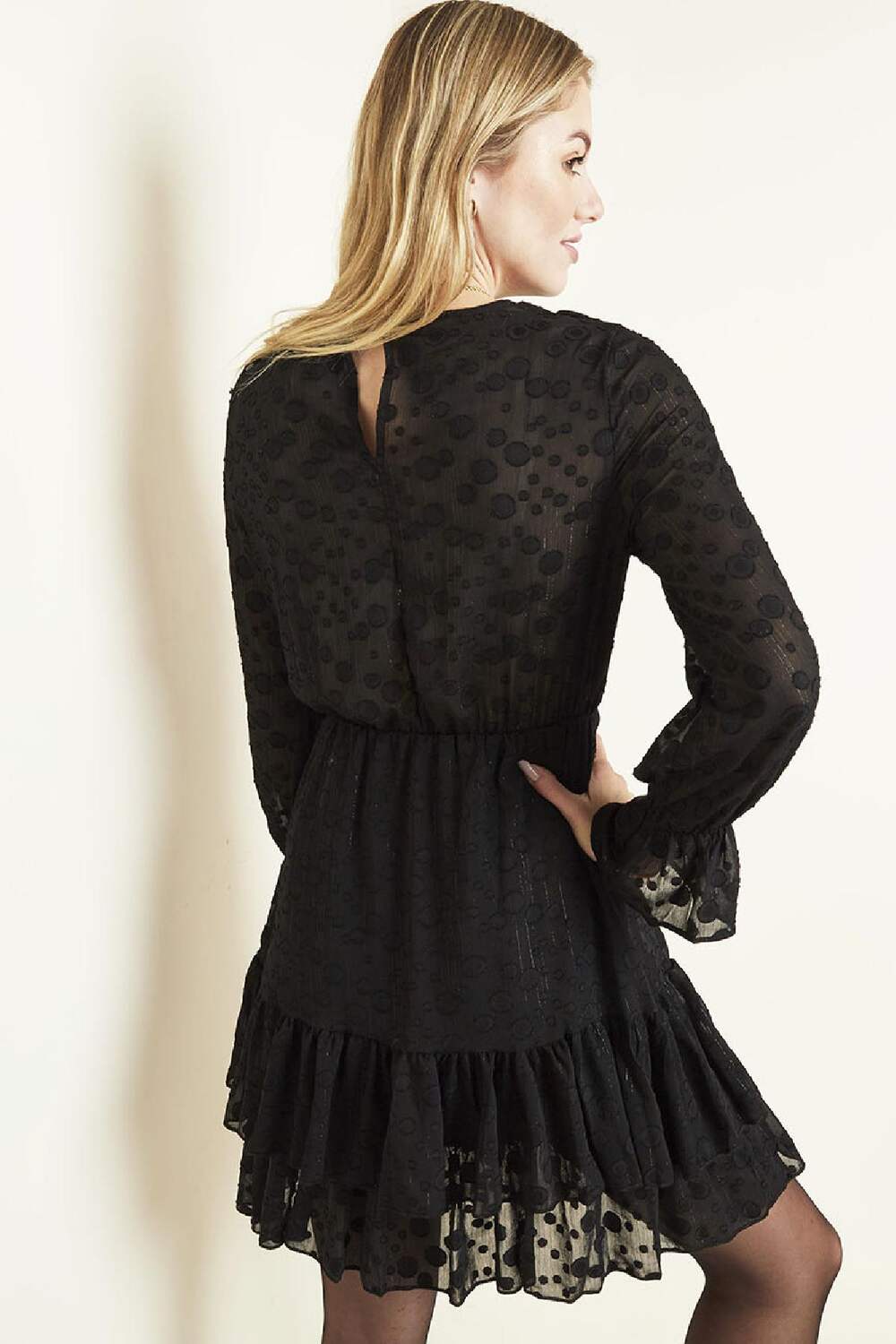 Kleid Modest Schwarz S h5Bild3