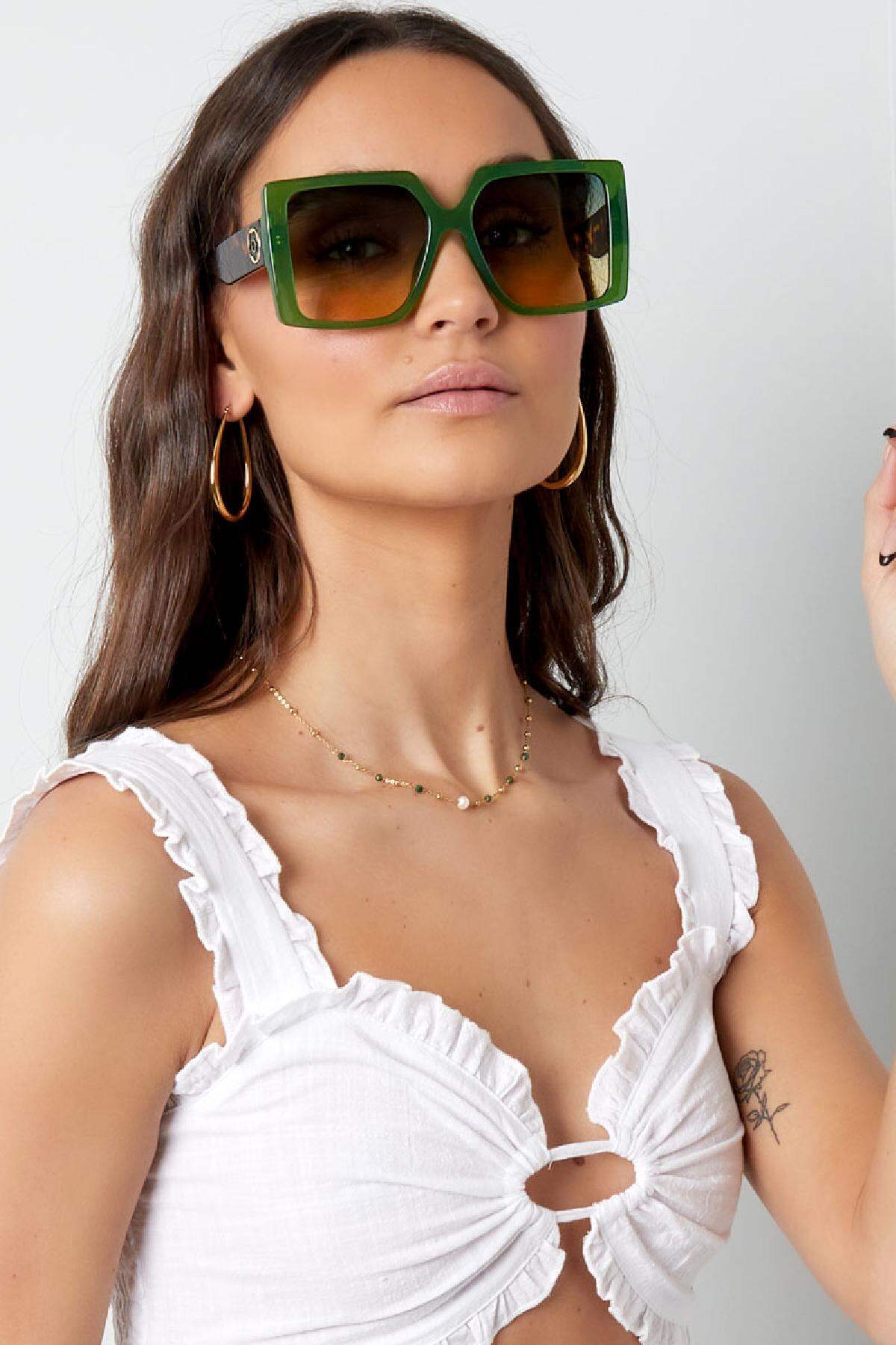 Gafas de sol con montura cuadrada Lila PC One size h5 Imagen4