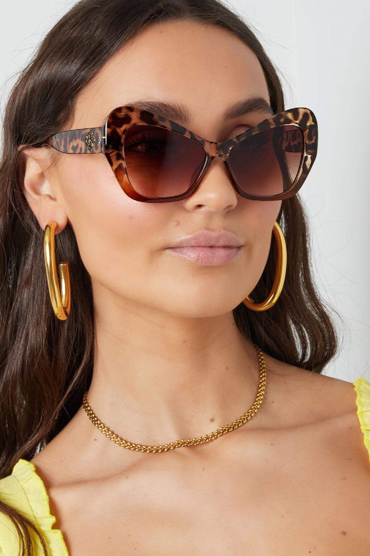 Declaración de gafas de sol Negro PC One size h5 Imagen5