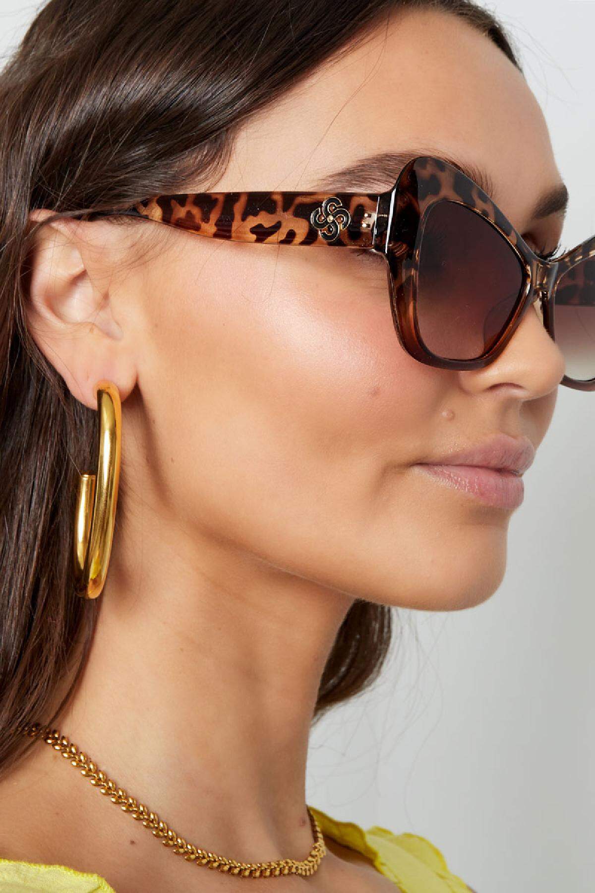 Declaración de gafas de sol Negro PC One size h5 Imagen6