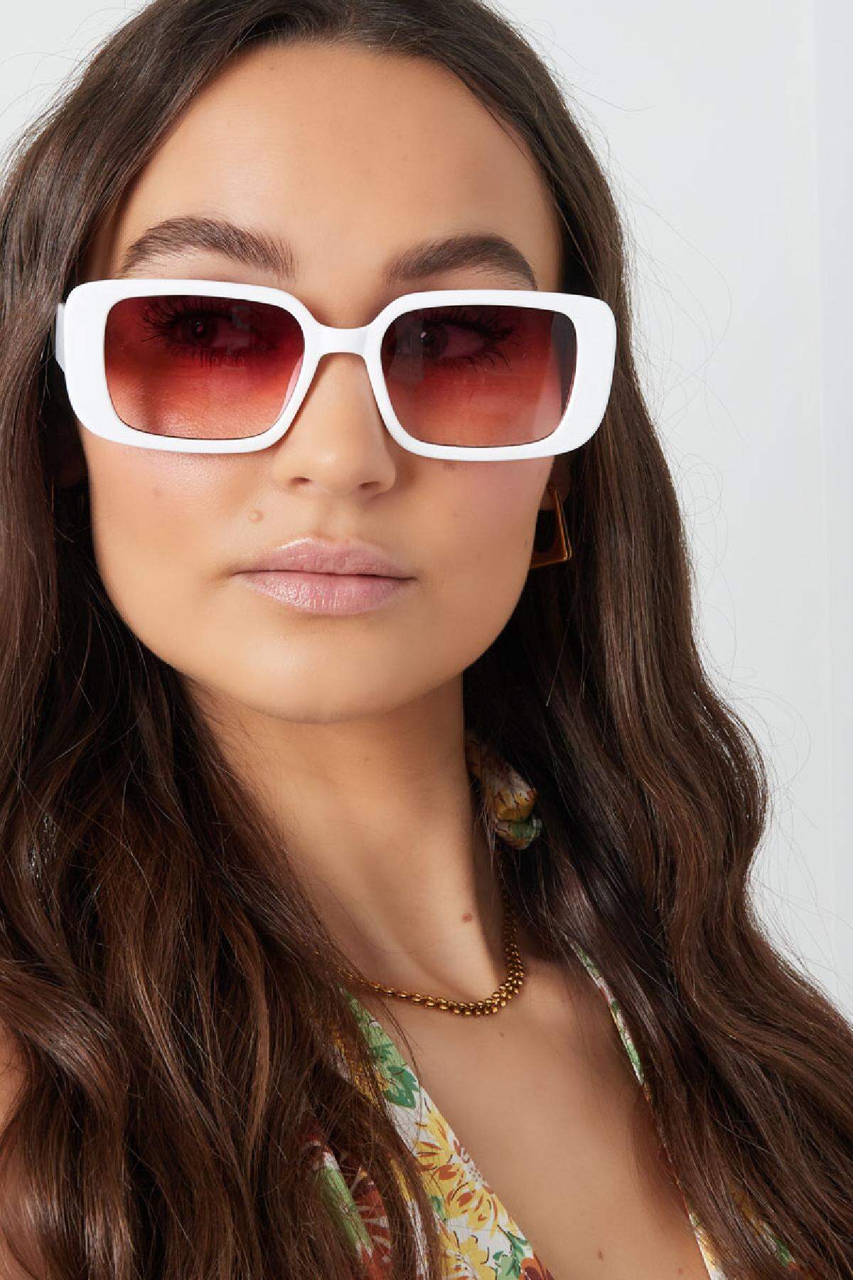 Gafas de sol con montura pequeña Negro PC One size h5 Imagen5