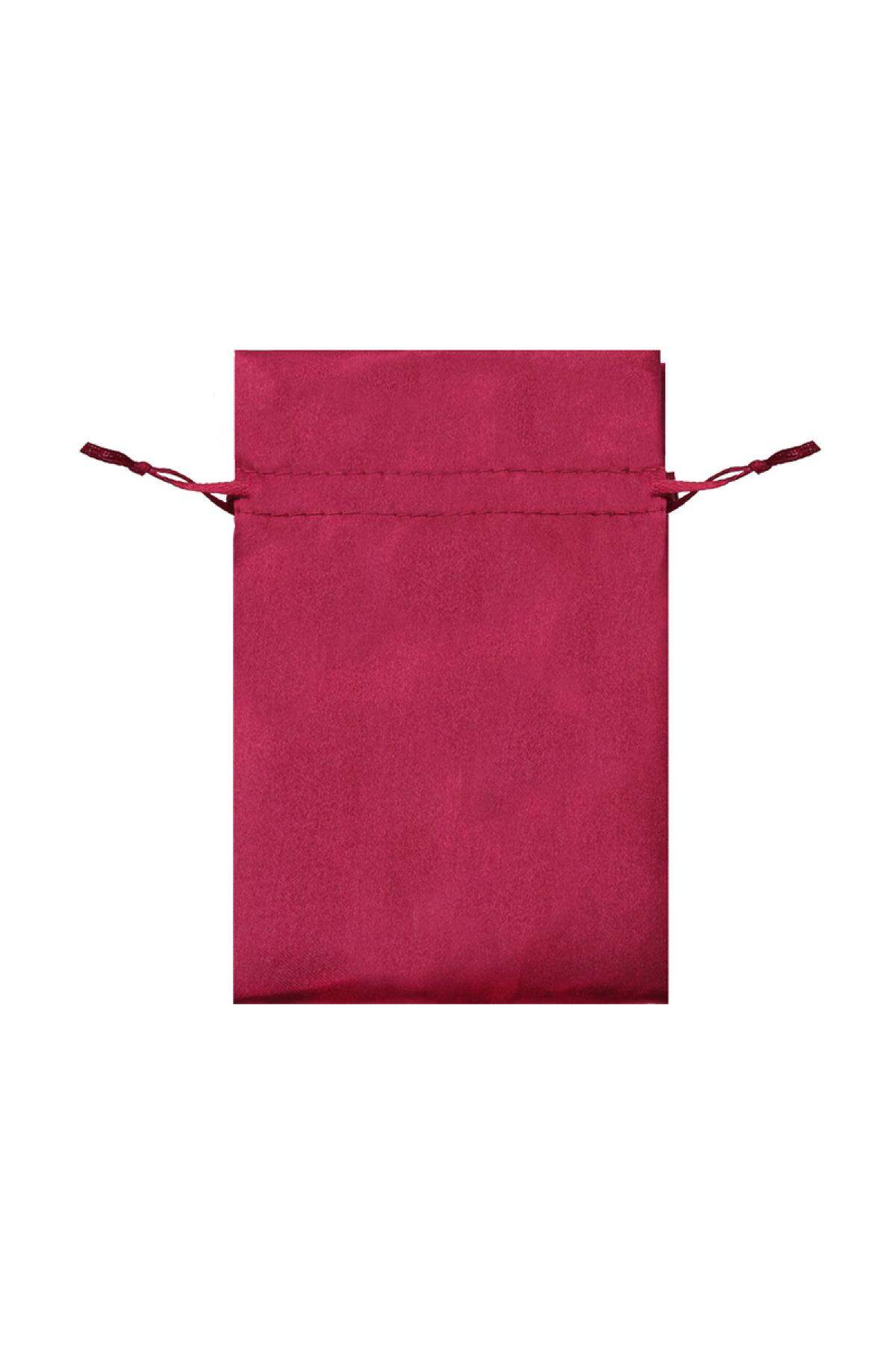 Jewelry bags Satin Small Red Polyester 2