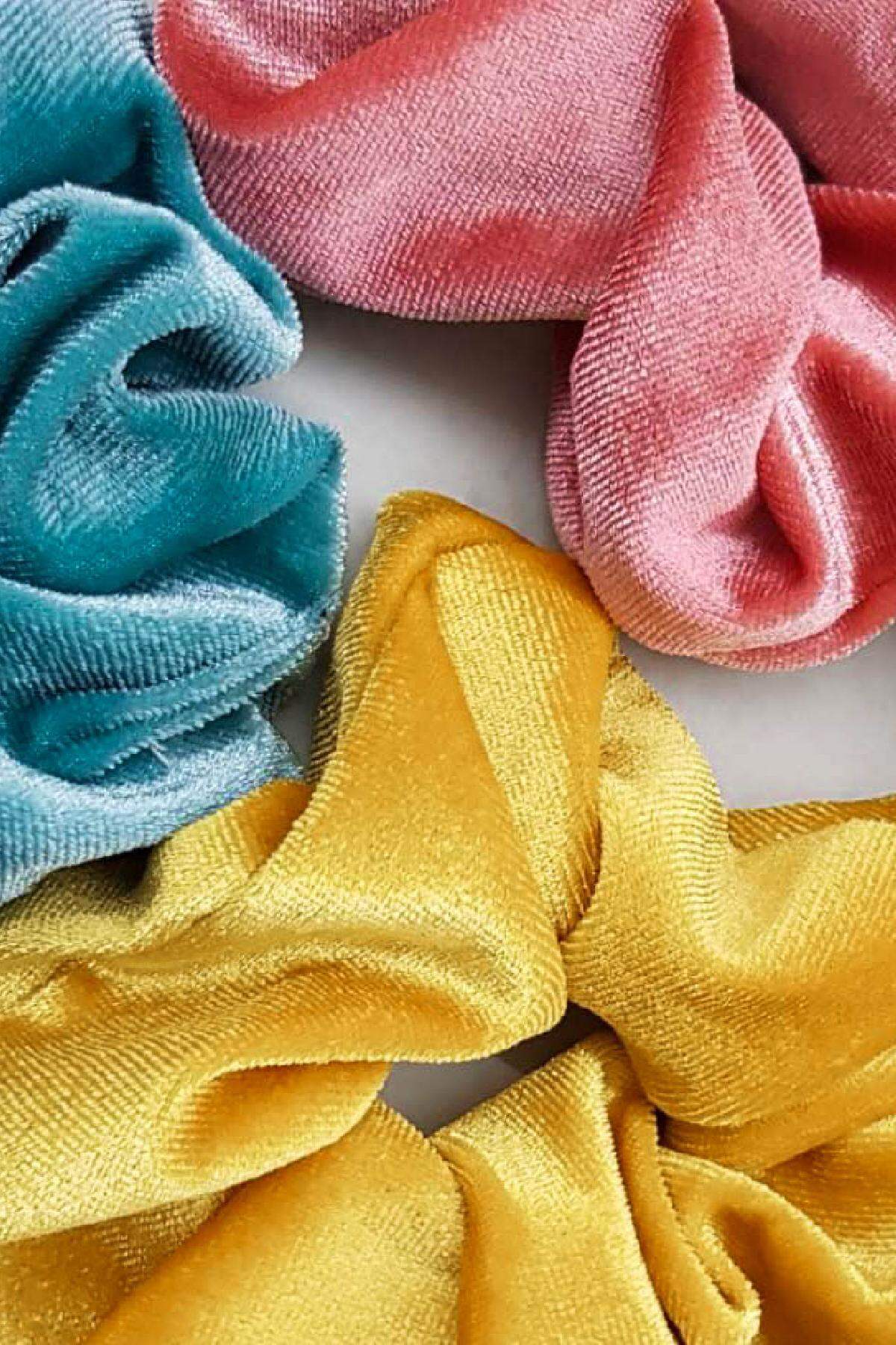 Scrunchie Dolce Velluto Purple Polyester h5 Immagine2