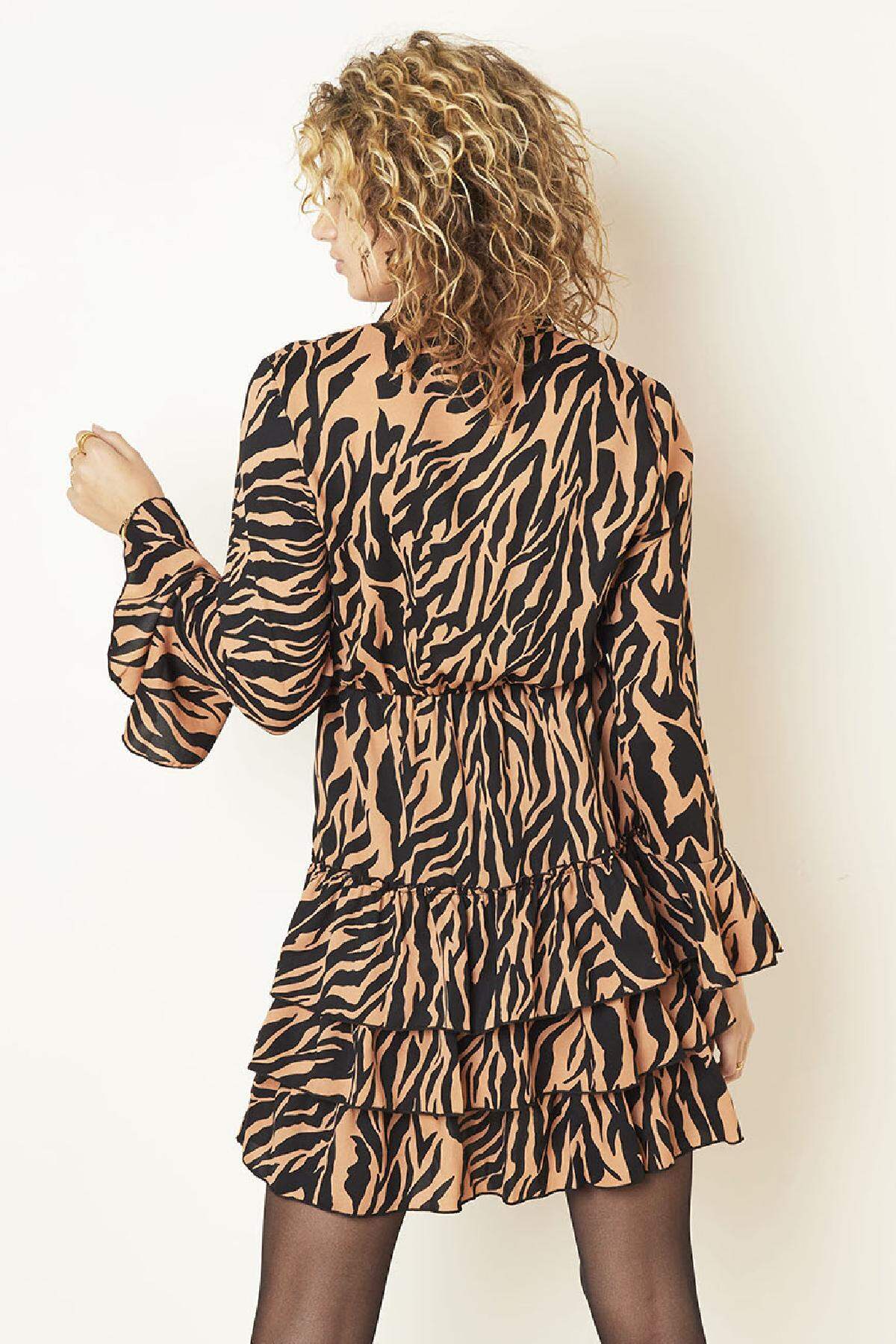 Robe Zebralicious Marron S Image5