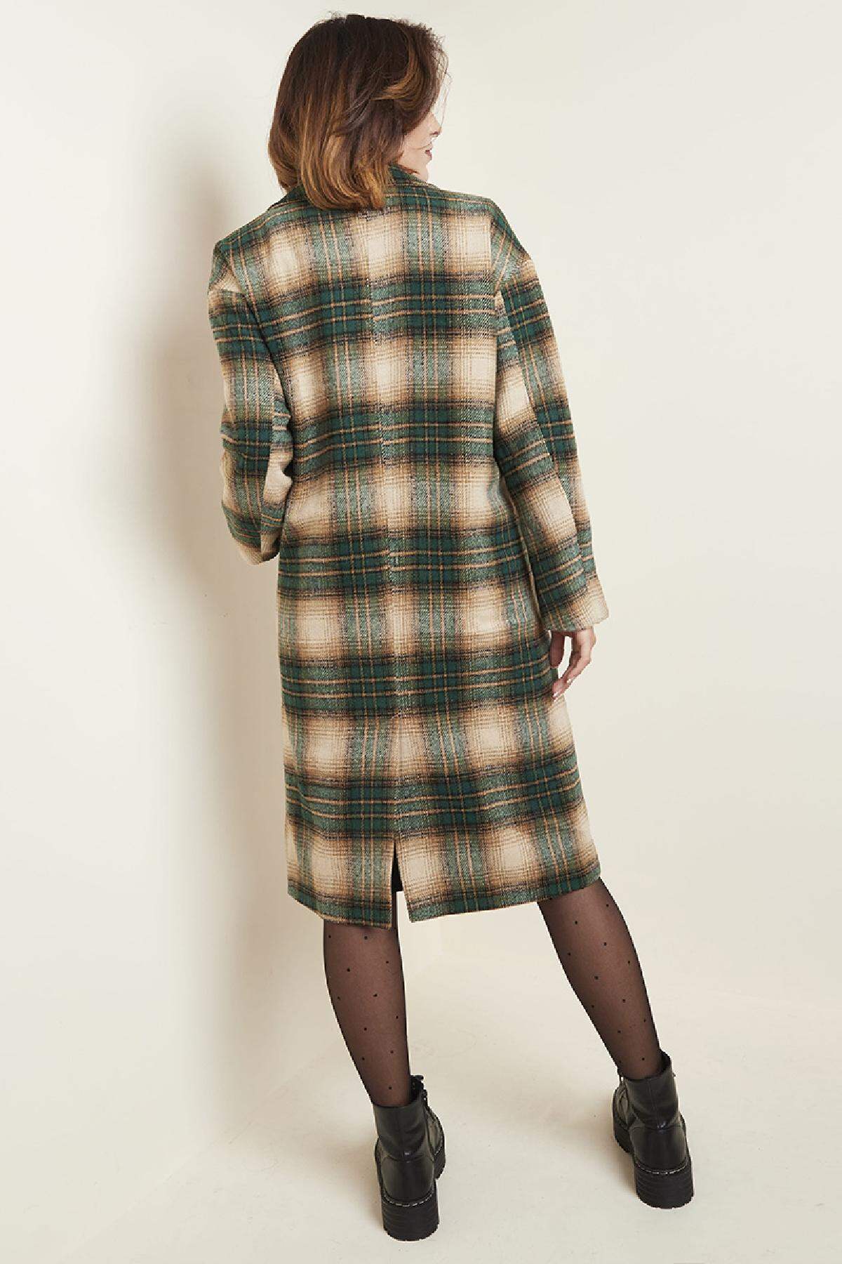 Jacke Checkered Grau S h5 Bild6
