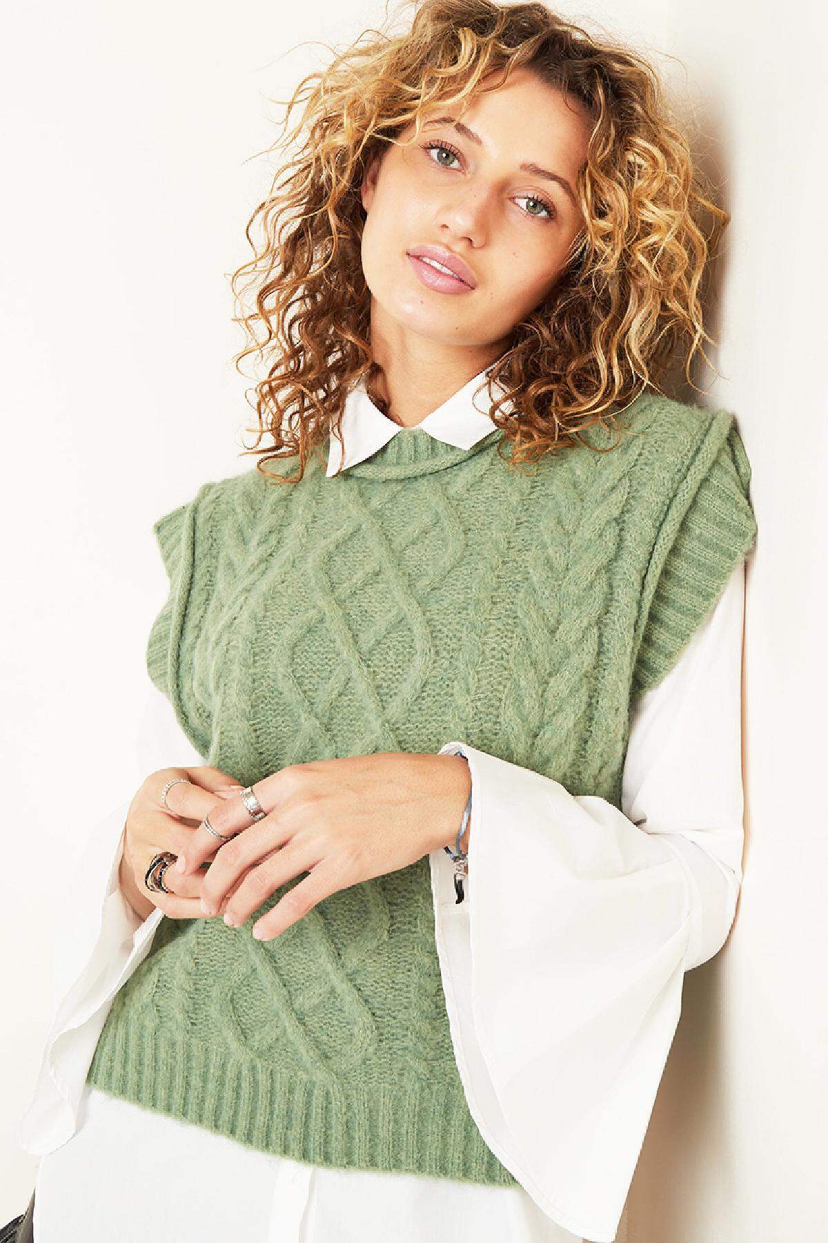Spencer Woven Pattern Mint One size h5 Bild3