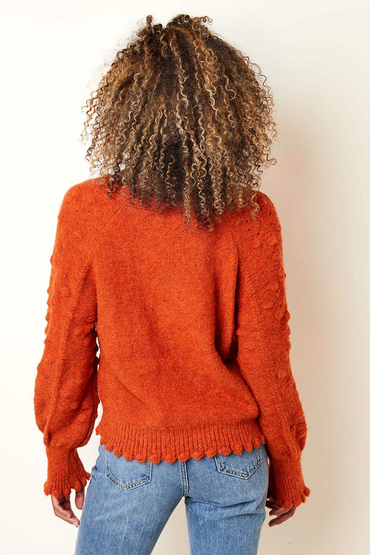 Strickjacke Cotton Candy Weiß One size Bild5