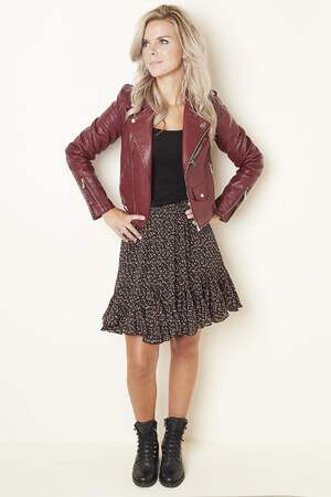 Rok Flowy Flower Rood S h5 Afbeelding2