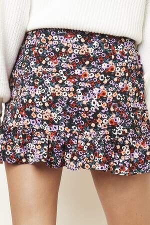 Jupe Happy Flower Bleu S h5 Image4