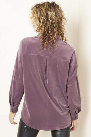 Blouse Corduroy Grey S h5 Picture4