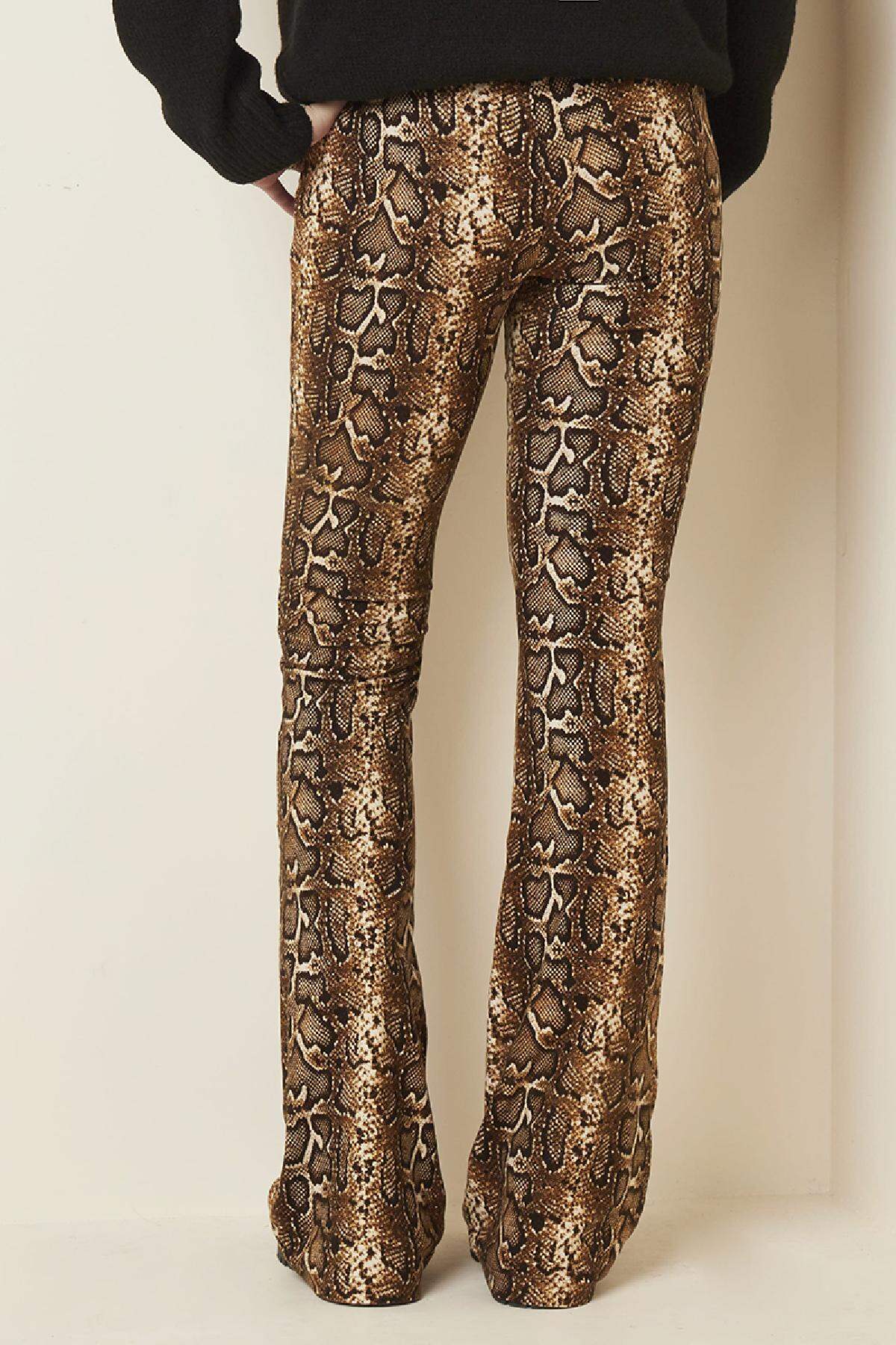 Hose flare jungle  Beige S h5 Bild3