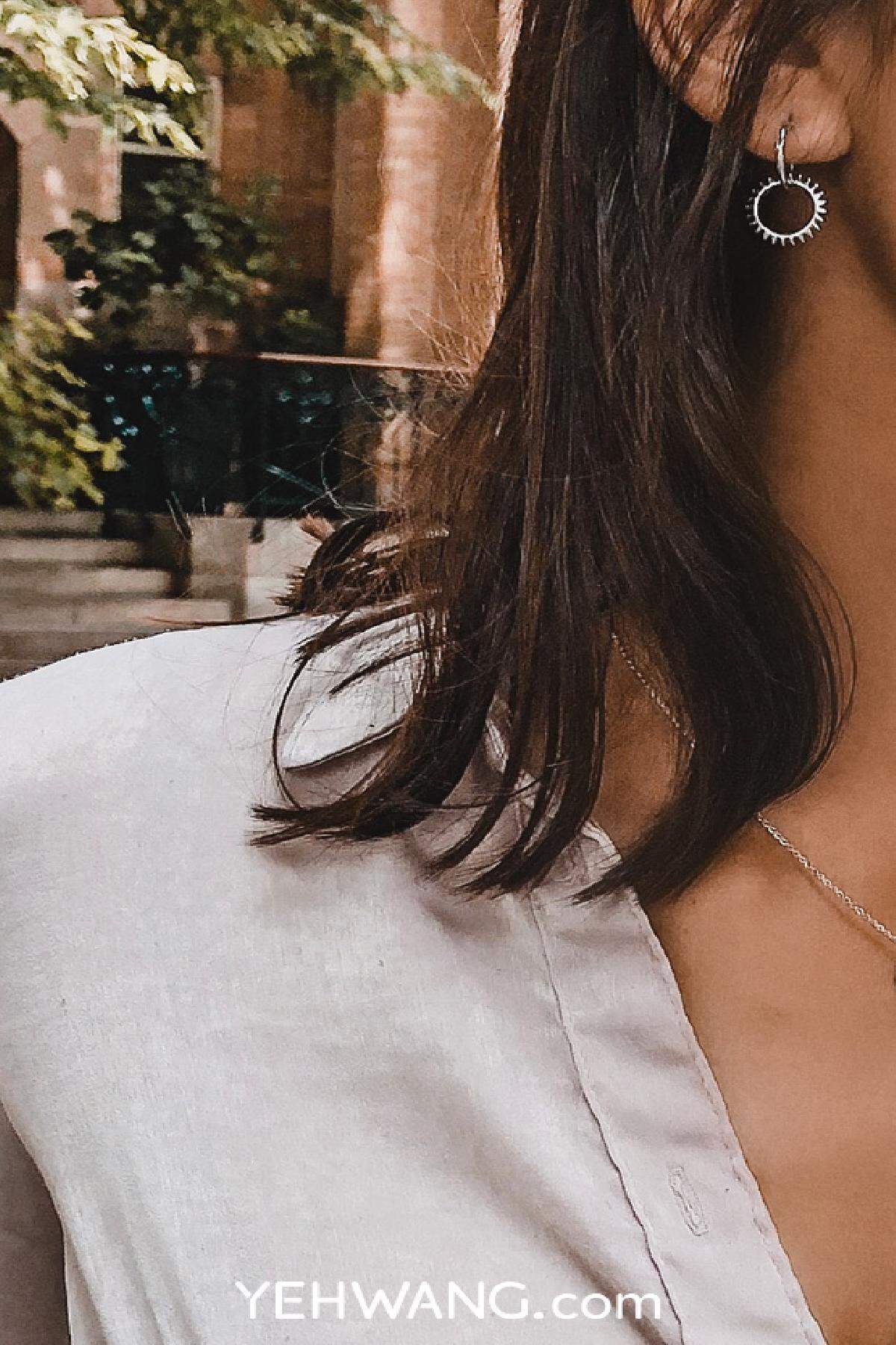 gli orecchini continuano a girare silver color  h5 Immagine2