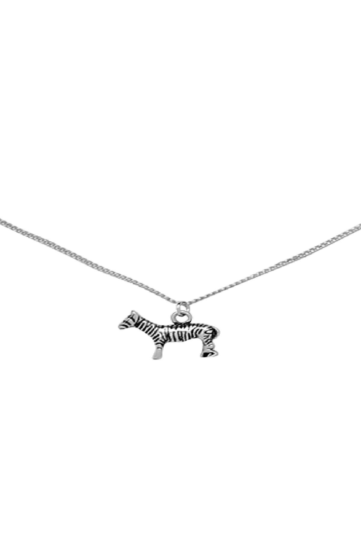Kette Zesty Zebra Silber Vergoldet h5 Bild2