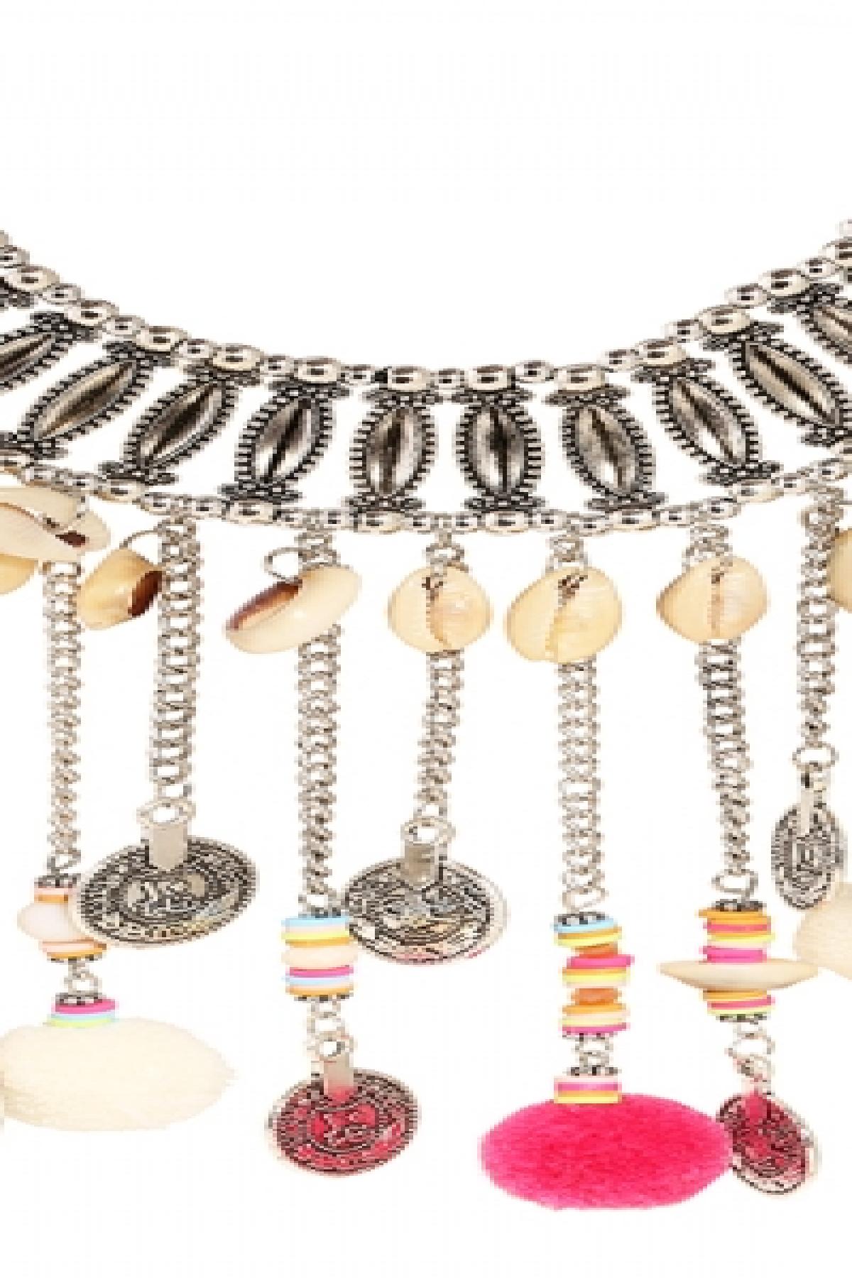 kette bohemian pompons h5 Bild3