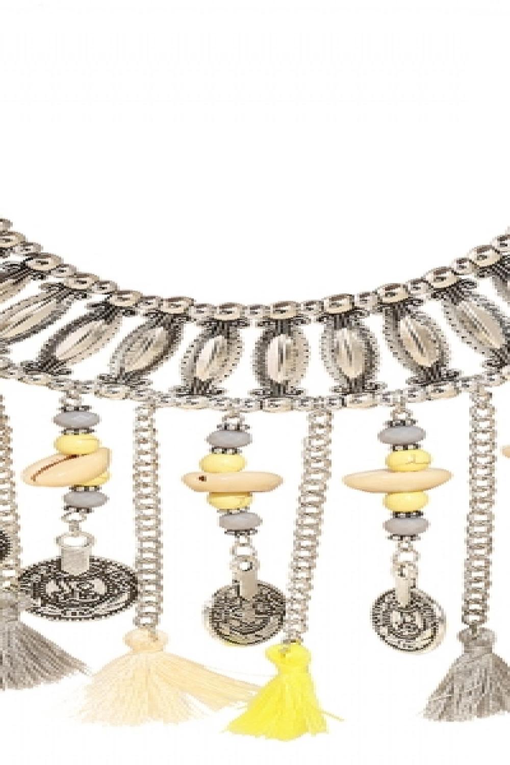Necklace Yellow Statement Immagine3