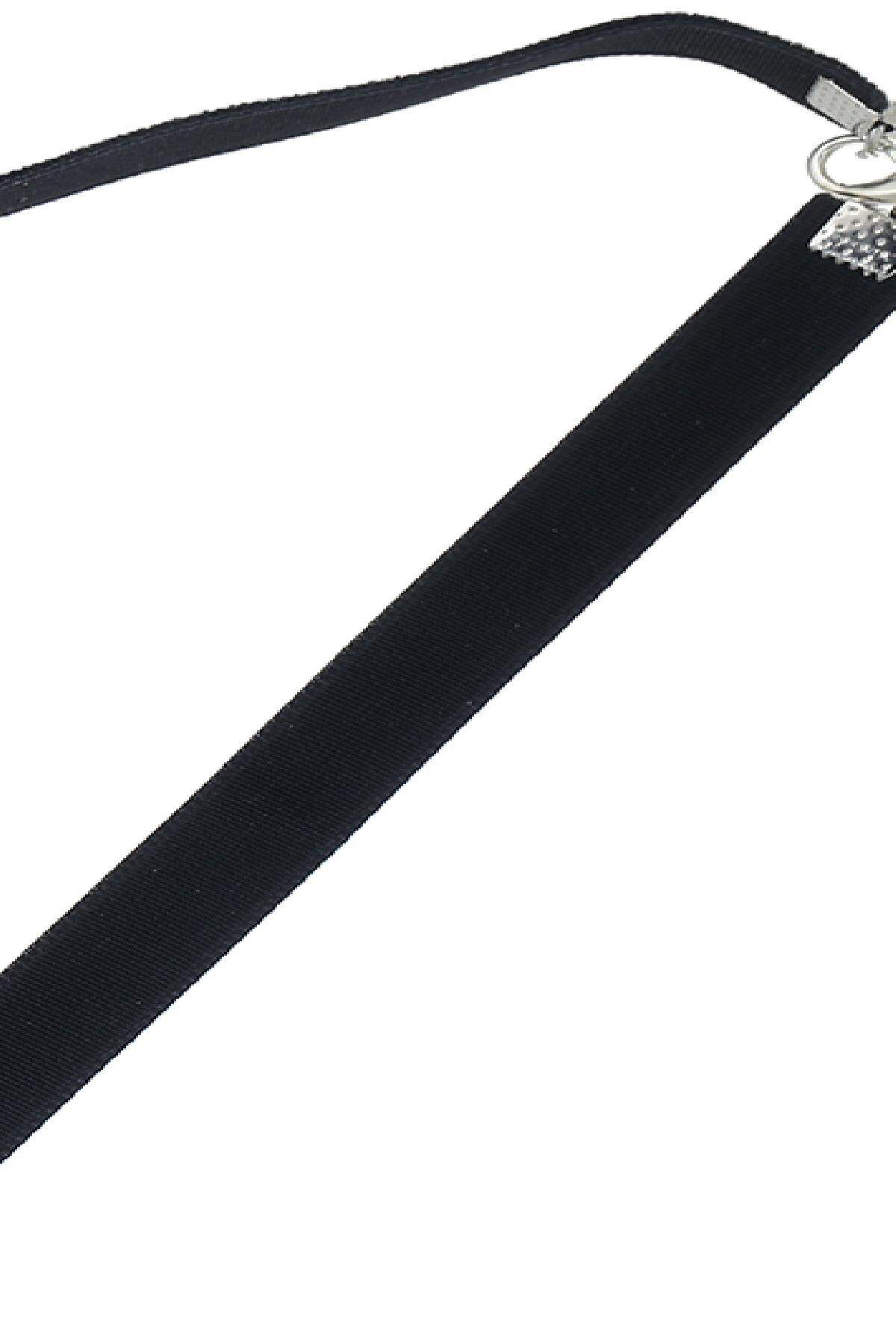 Choker Pretty Turquoise Negro Metal h5 Imagen2