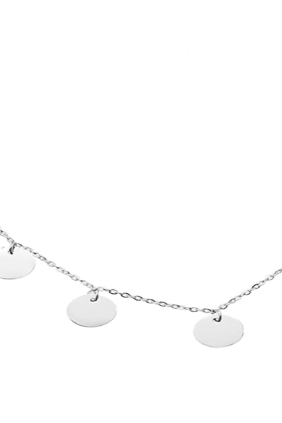 Kette Only Circles Goldfarbe Edelstahl h5 Bild3