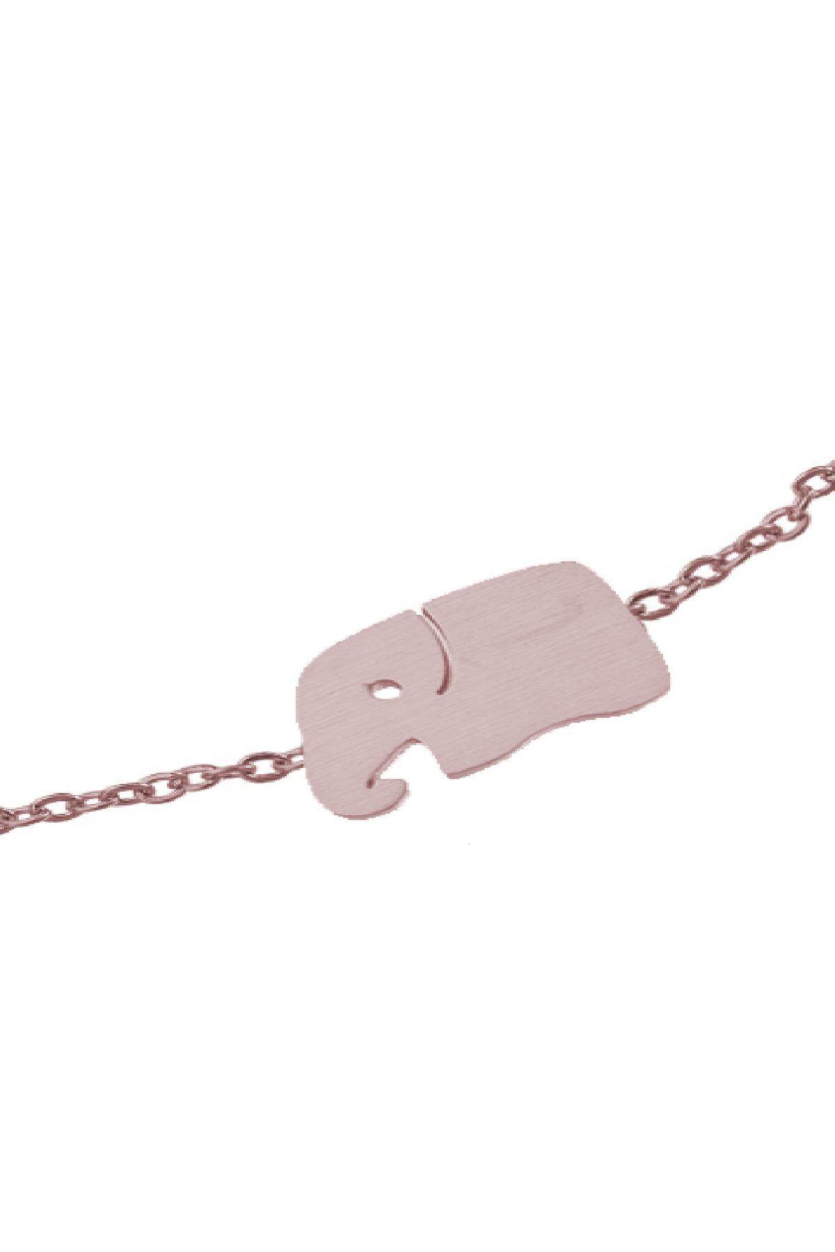 Armband Sweet Elephant Rosa Edelstahl h5 Bild2