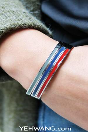 Armband Colored Line Braun Edelstahl h5 Bild3